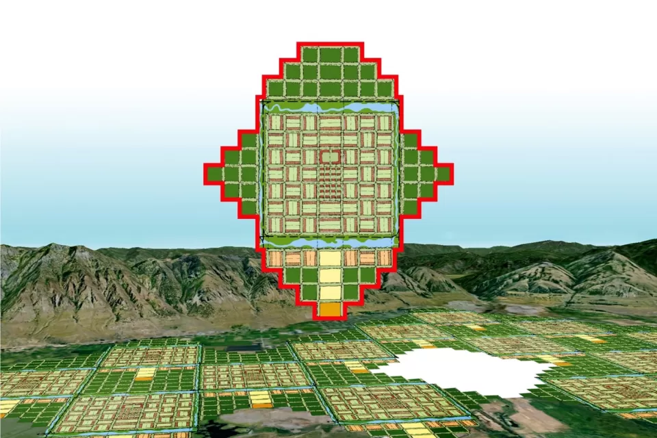 Sharon, Vermont Utopian City Design
